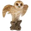 Ubia Mini Tawny X X Garden Cute H17084 Owl, 4.5 4.5 5.5 Cm, Figurine, Animal, Decor, Realistic, Bird,