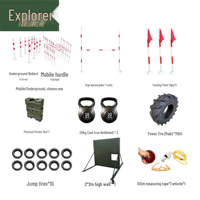 Pathfinder 400m Obstacle Training Equipment