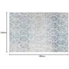 Tapis - DKD Home Decor - Bleu - Coton Chenille - 120 X 180 Cm - Moderne