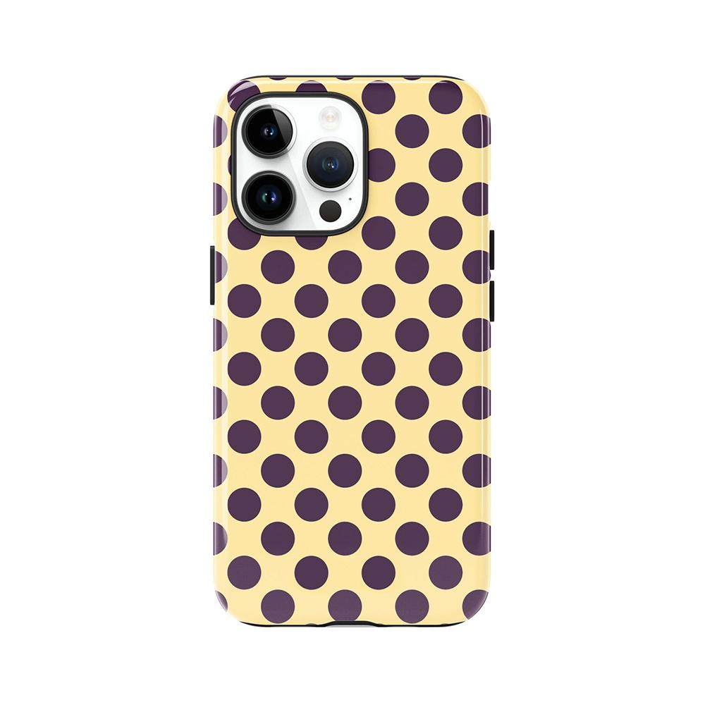 Custodia Lussuosa Clmj Ins Coreana con Punti Colorati per iPhone 17 16 15 14 13 12 11 X XS XR XSMAX Air Pro Max Plus Doppio Strato