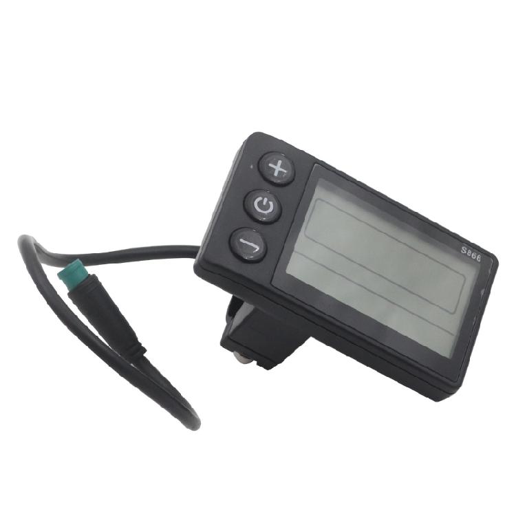 Scooters LCD Display Panel Water Resistant Scooters Dashboards Digital Speedometers for Long Distances Cycling Support