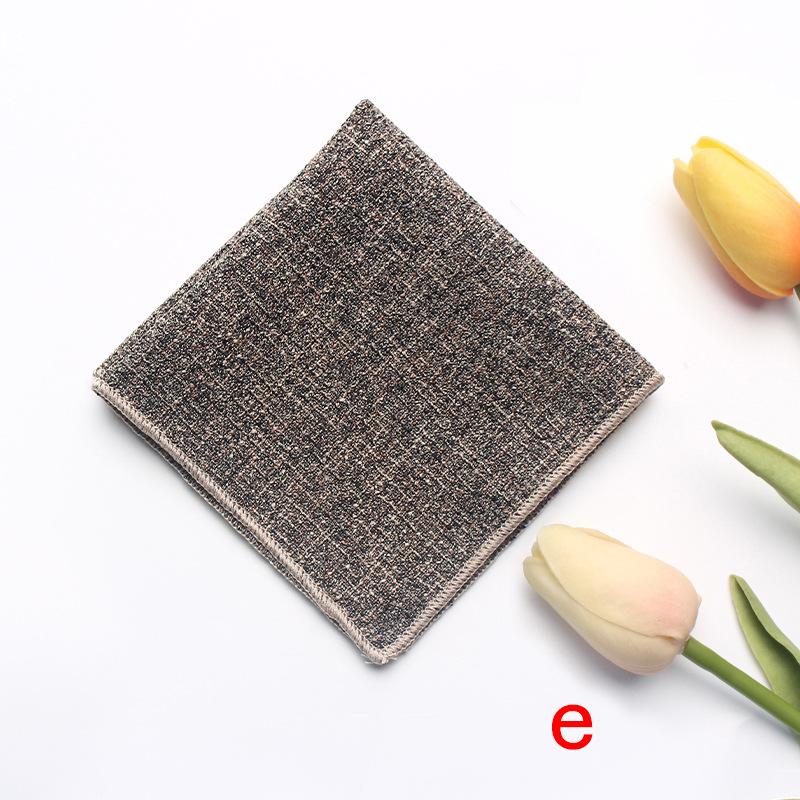 Men'S Suit Pocket Towel, Striped Vintage Gentleman'S Wool-Blend Handkerchief Square Towel