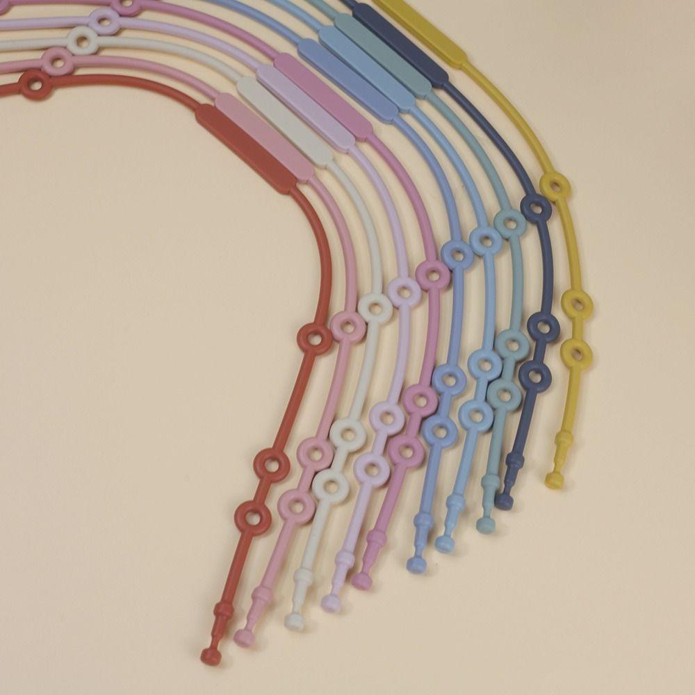 Silikon Baby Schnullerkette Schnuller Anti-Verlust Kette Neue Sicherheitsbänder