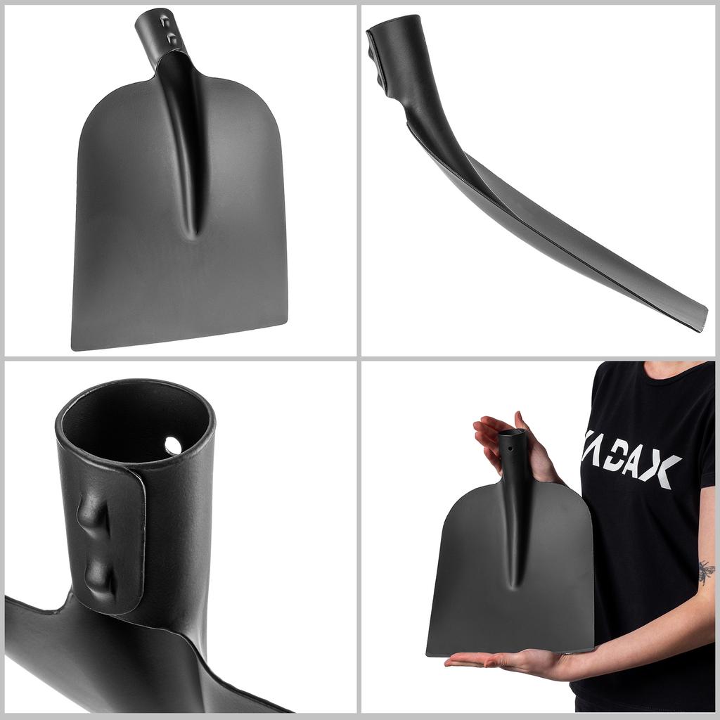 KADAX Łopata Piaskowa Uniwersalna Szpadel Do Piasku szufla mocna Stalowa Ostra