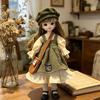30cm BJD Doll Body With Removable Outfit Set Lolita Style Fashion Playset Teen Girls Collectors