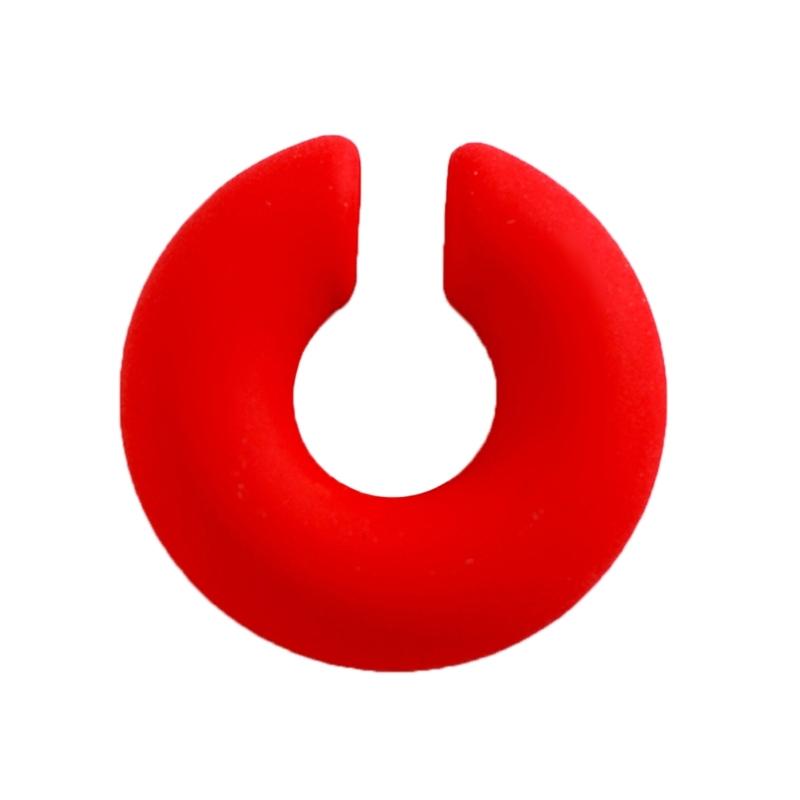 Modischer Leichter Ohrklemme Runder Kreis Clip-Ohrringe Nicht-Piercing Knorpel Hoop Ohrring Statement Schmuck Unisex