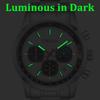 2025 New Mens Watches Luxury Quartz Chronograph Wrist Watch For Man Sapphire Mirror Waterproof Men Gift Clock Luminous