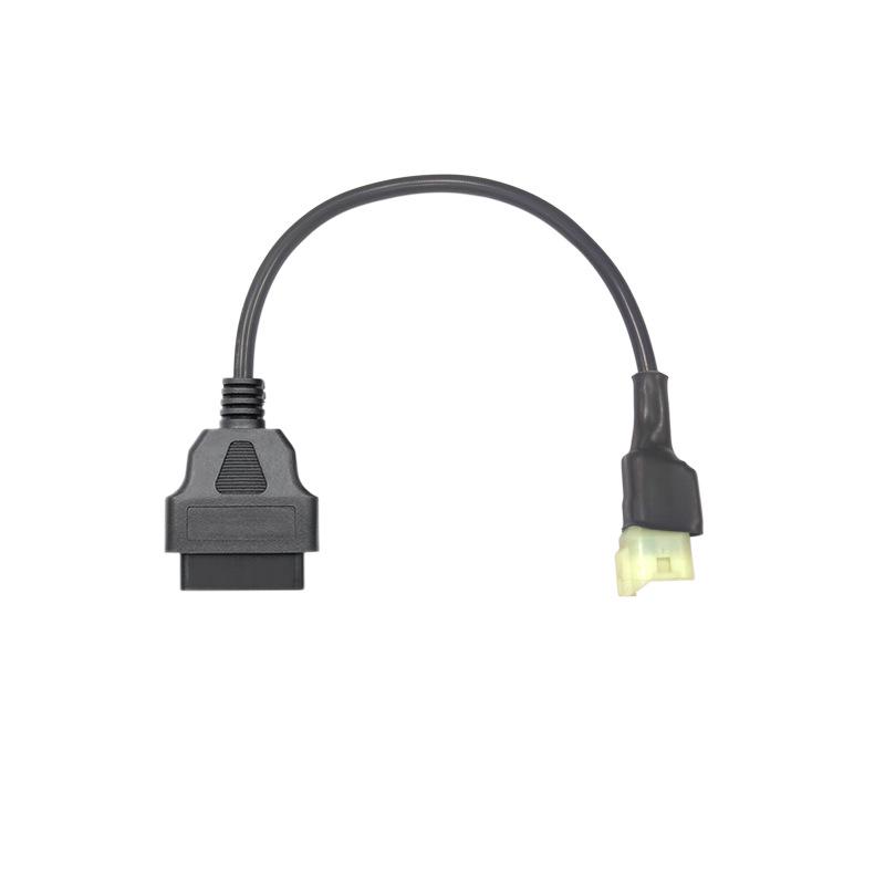 OBD2 16-Pin Female to Honda Motorcycle 4-Pin Diagnostic Adapter Cable