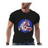 Men'S Black Retro 60S British Mod Scooter Girl Graphic Tee Available Online, Featuring Anime Designs And The UK Union Jack. This Heavyweight Vintage