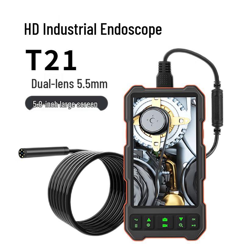 VISHRT Dual Camera Industrial Endoscope 1m