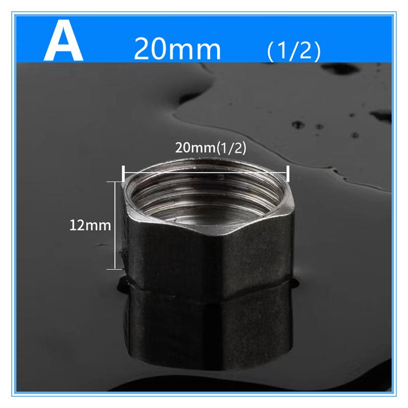 Nerezová ocel 304 Potrubní tvarovka Mužský-Ženský závit Převodní spojka 1/4"  3/4"  1" Palcový závit Vnitřní závit 4" Zátka trubky