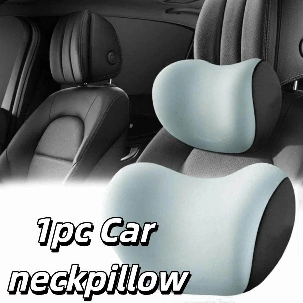 Breathable Car Neck Pillow Memory Cotton Neck Rest Cushion Car Headrest  Four Season