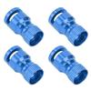 4PCS RC Body Shell Mount Column Hole Locator Aluminum Alloy for PC PVC Remote Control Car Shell