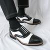 High Quality Brogues Shoes For Men British Men's Dress Formal Leather Shoes Wedding Business Leather Social Oxford Shoes Male for daily use