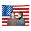 The Bear Lee Mark  Carmy Berzatto Tapestry Pink American Flag Wall Hanging TV Show Fan Room Decor for Bedroom Living Room