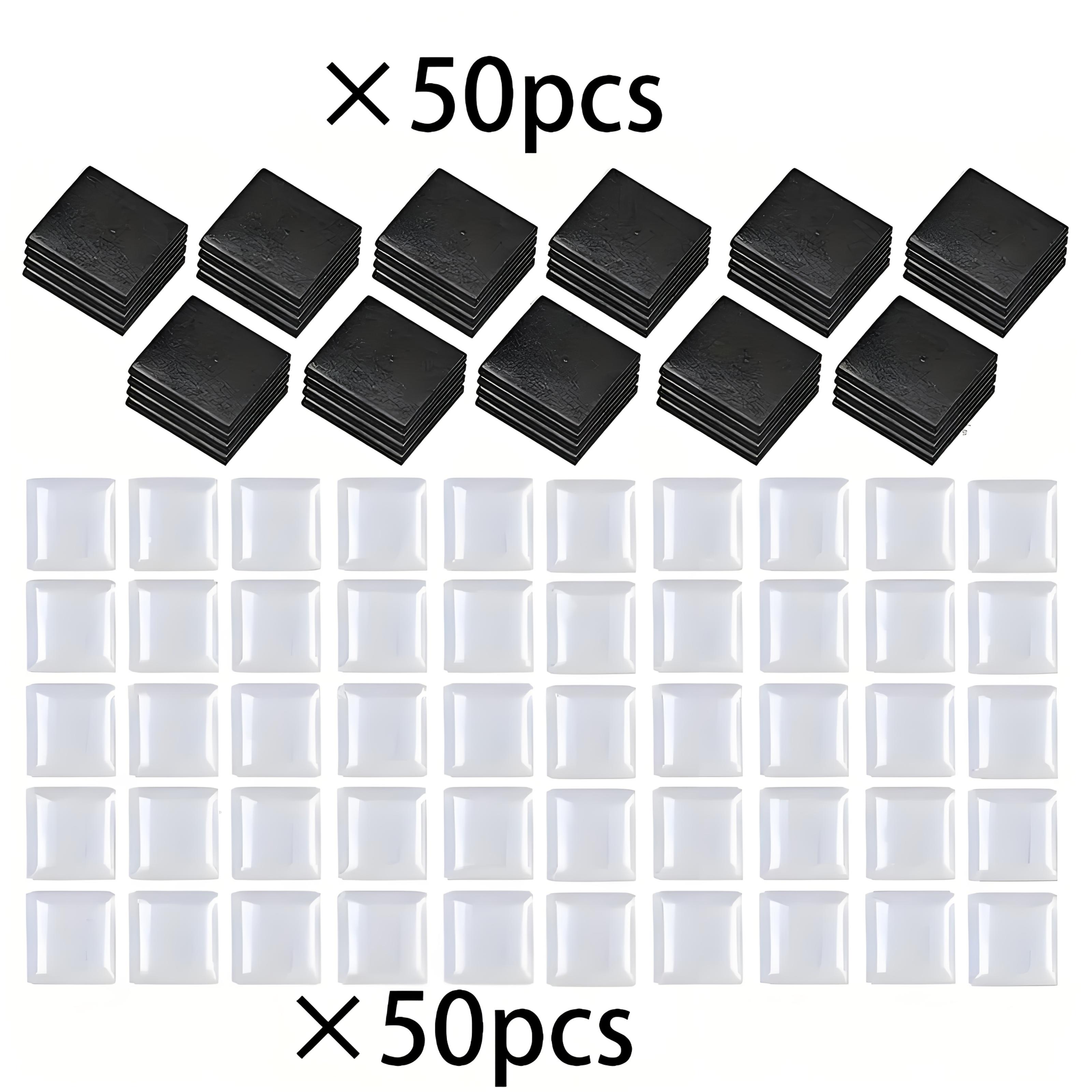 

100pcs square refrigerator magnets, decorative magnets | Kitchen decoration | Home decoration | Office supplies