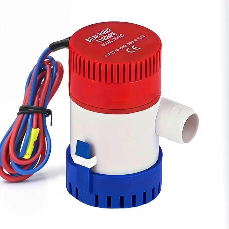 12V Vacuum Water Pump Submersible Marine Boat Bilge Pump 1100GPH Water Pump Used In Boat Seaplane Motor Homes Houseboat