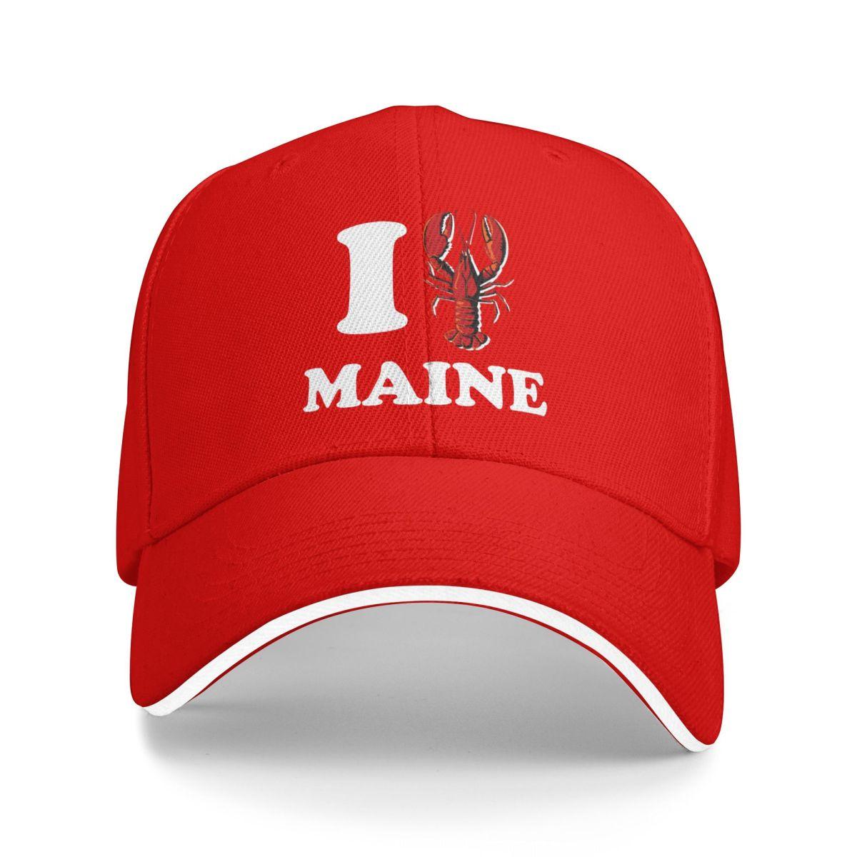 Baseball Caps Jack Reacher Movie 2025 I Love Maine Lobster Customized Unisex Sport Spring Hats One Size