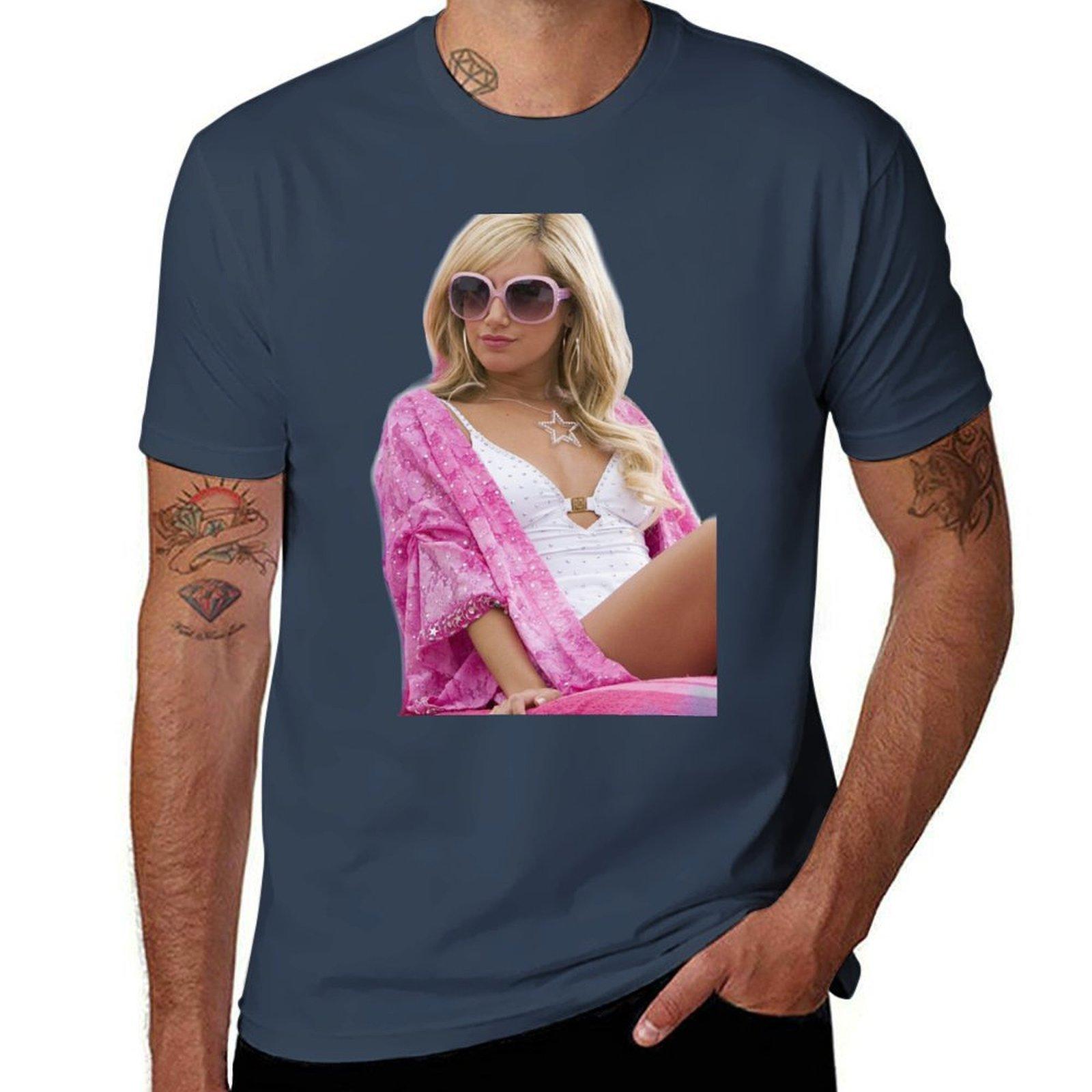Sharpay Tshirt Breathable Basic Cotton Tshirt S