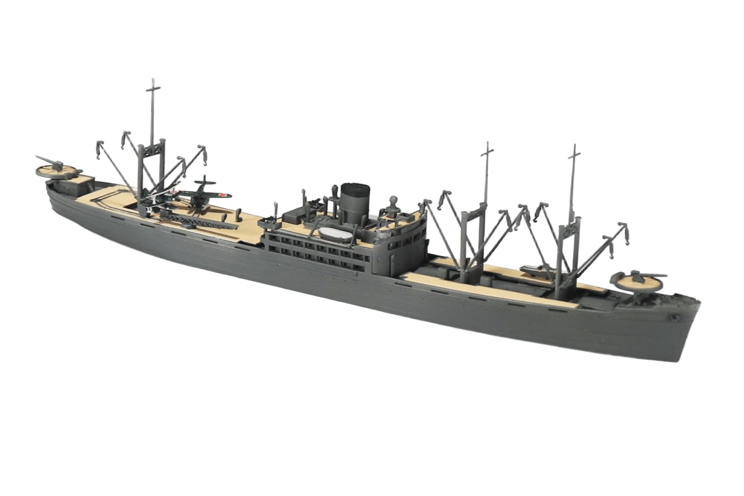 

Aoshima Bunka Kyozai Водная линия 560 Японский Военно-Морской Флот Специальный гидроавиатранспорт Камикава Мару PS Пластиковая модель (АОСИМА) 1/700 №.