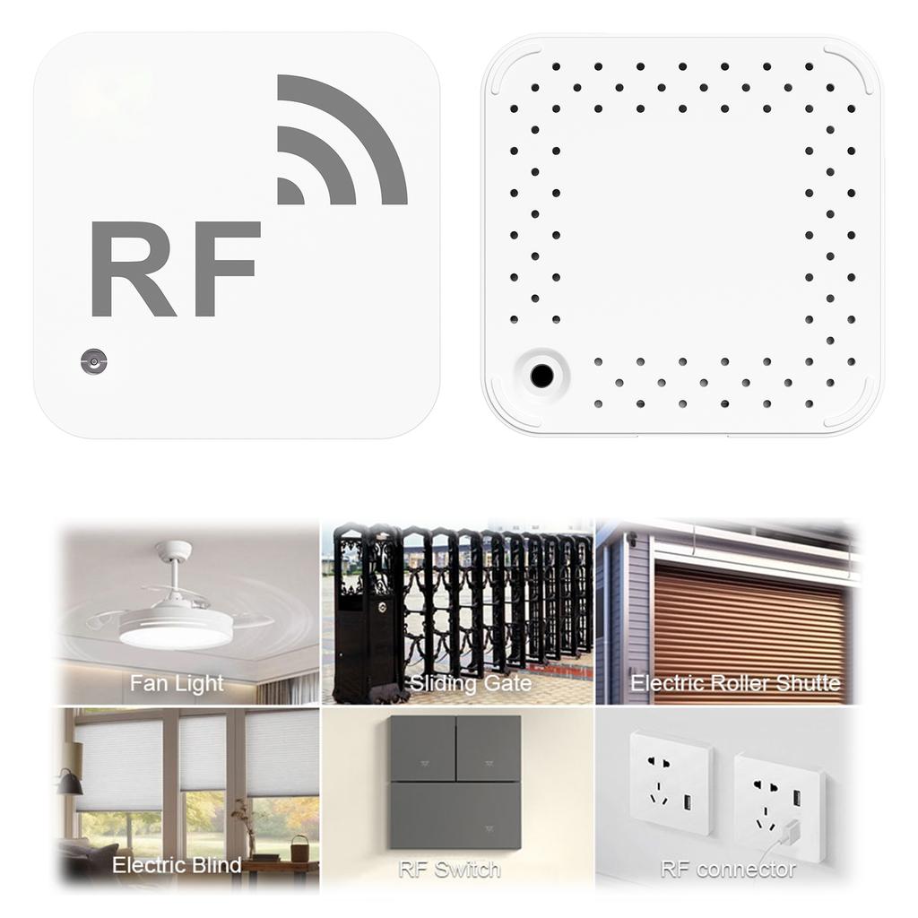 Universal Garage Door Remote Copier 310MHz-580MHz 433MHz RF Remote Duplicator Universal Compatibility for Smart Home Automation