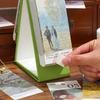 2026 Inspirational Daily Calendar Painting Desk Calendar,Office Desk Decoration with Gold Ring Decoration for Planning,calendar