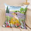 Art de Vivre LOccitaneL Cushion Cover Pillowcase Ultra Soft Skin Friendly Fabric Cloud Like Comfort  Concealed Zipper