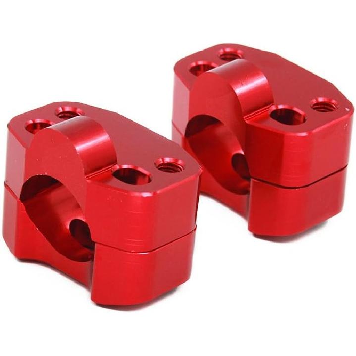 Lenker Fett Lenkererhöhungen CNC-Aluminium Montageklemme Adapter Austausch 7/8" - 1 1/8" für CRF YZF KXF KLX RMZ DRZ KX RM YZ SX EXC XC 65 85 125 250
