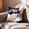 Fantasy TV Series Good OOmens  Pillow Case Pattern Printed Pillowcase For Living Room Sofa Cushion Cover