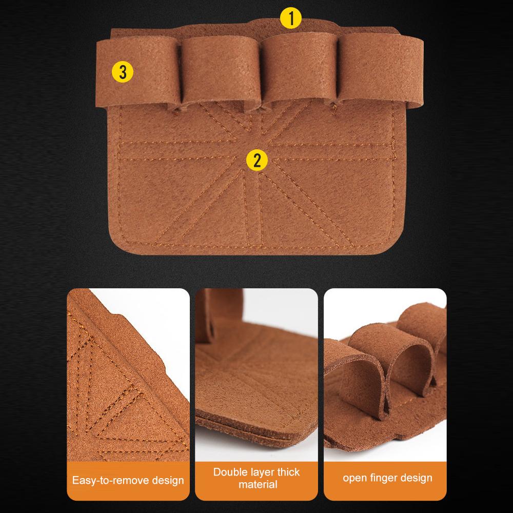 1 Paar Workout-Gewichtheben-Fitness-Studio-Barehand-Handschuhe, Rudern Rutschfester Hornhautschutz Gepolsterter Griff für Cross-Training, Klimmzüge