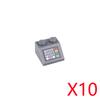 Scene Model Printing Accessories Building Blocks Dashboard Screen Keyboard Mouse Control Buttons Mini Compatible Brick Toy N08