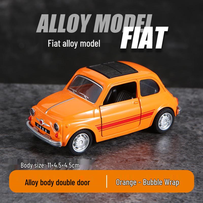 Retro Nostalgic Mini Pull-Back Alloy Car Model for Kids (1:36)