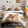 Hamster Holding White Daisy. Bedding Sets Duvet Cover Sets Duvet Covers Pillowcases(1* Duvet Cover 2* Pillowcases Without Duvet Insert)