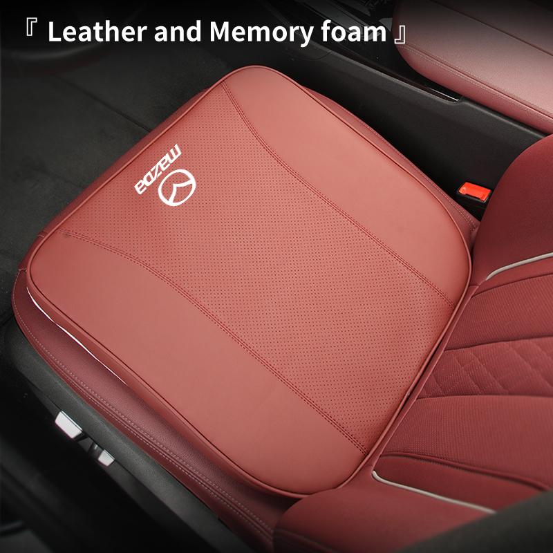 Car Seat Pad Anti-slip Protect Seat Cover Mat Leather Cushion For Mazda Axela 6 3 5 2 CX5 CX7 CX9 CX30 RX8 MX5 Atenza