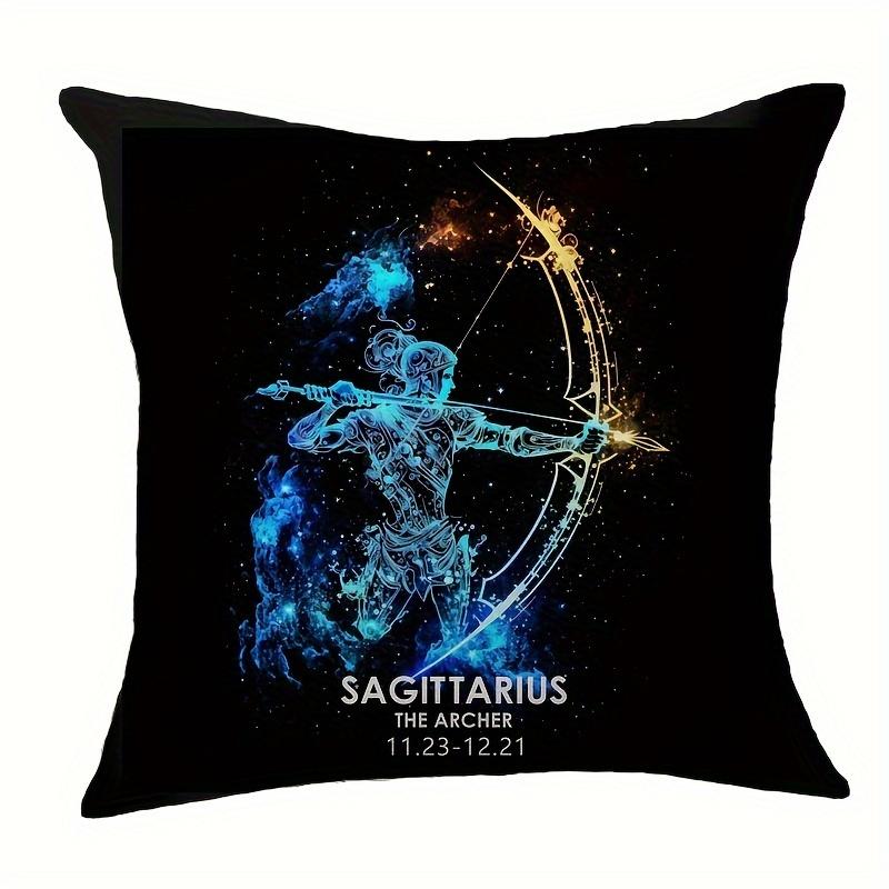 Darkrai Zodiac Cushion Cover Leo Pisces Aquarius Taurus Sagittarius Libra Scorpio Cancer Virgo Capricorn Aries Pillowcase Decor