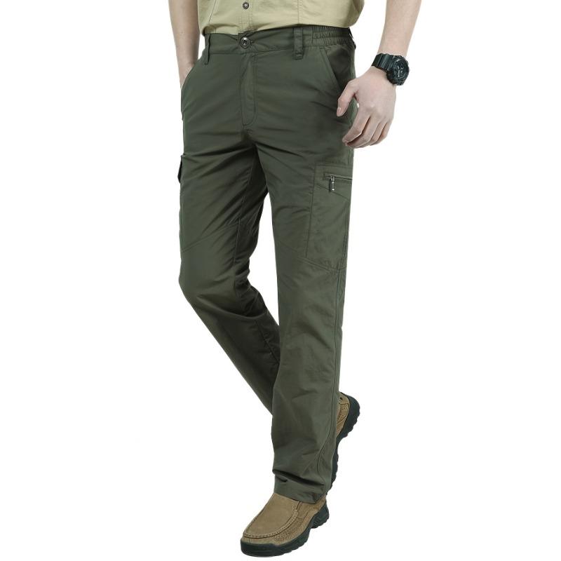Letní cargo kalhoty pánské čtyři barvy streetwear jogger treking turistika hory práce cestovní kalhoty kalhoty horký prodej