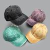 Frühling und Sommer Tie-Dye Unifarbene Baseballkappe Herren und Damen Sonnenschutz Einfache Persönlichkeit Amerikanische Outdoor-Kappe