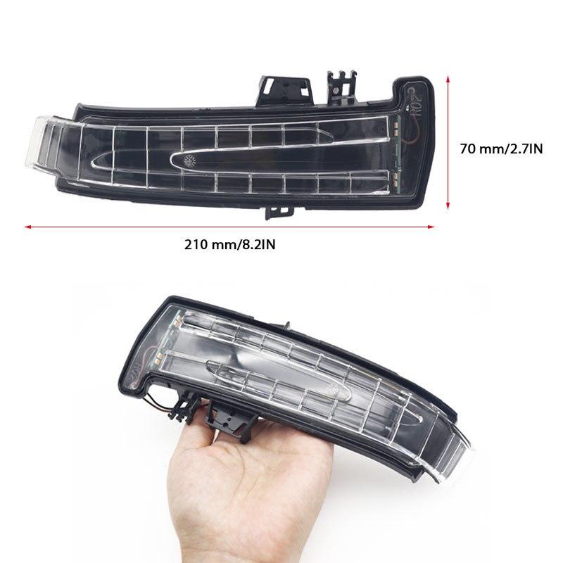 LED blinkr levé/pravé auto Kontrolka zpětného zrcátka Směrová světla pro Benz W221 W212 W204 2129067401 2129067501