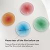 1pc Acrylic Coaster Circular Sunset Gradient Nordic Shooting Props Decorative Decorations Heat Insulation Mat