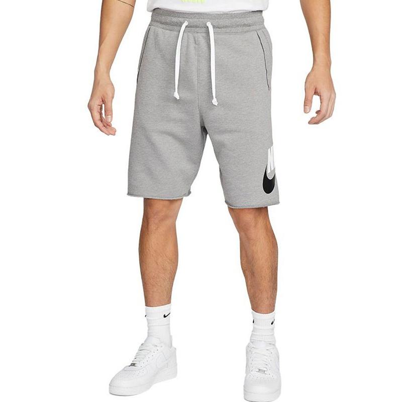 Nike As Nike Sportswear Spe Ft Alumni Short Logo 'Grey' Men's DM6818-029