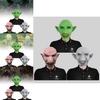 Spettacolare Maschera di Green Goblin in Lattice Copertura Integrale del Viso Ideale per Celebrazioni a Tema Spaventoso