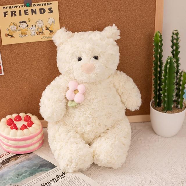 1 stück 40 cm Niedlichen Cartoon Teddybär Plüschtiere Gefüllte Weiche Tiere Dressing Up Puppe Für Mädchen Kinderzimmer Dekor Geburtstagsgeschenke