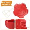 1Pcs Fuel Cap Protector Cover Accessories High Quality Red