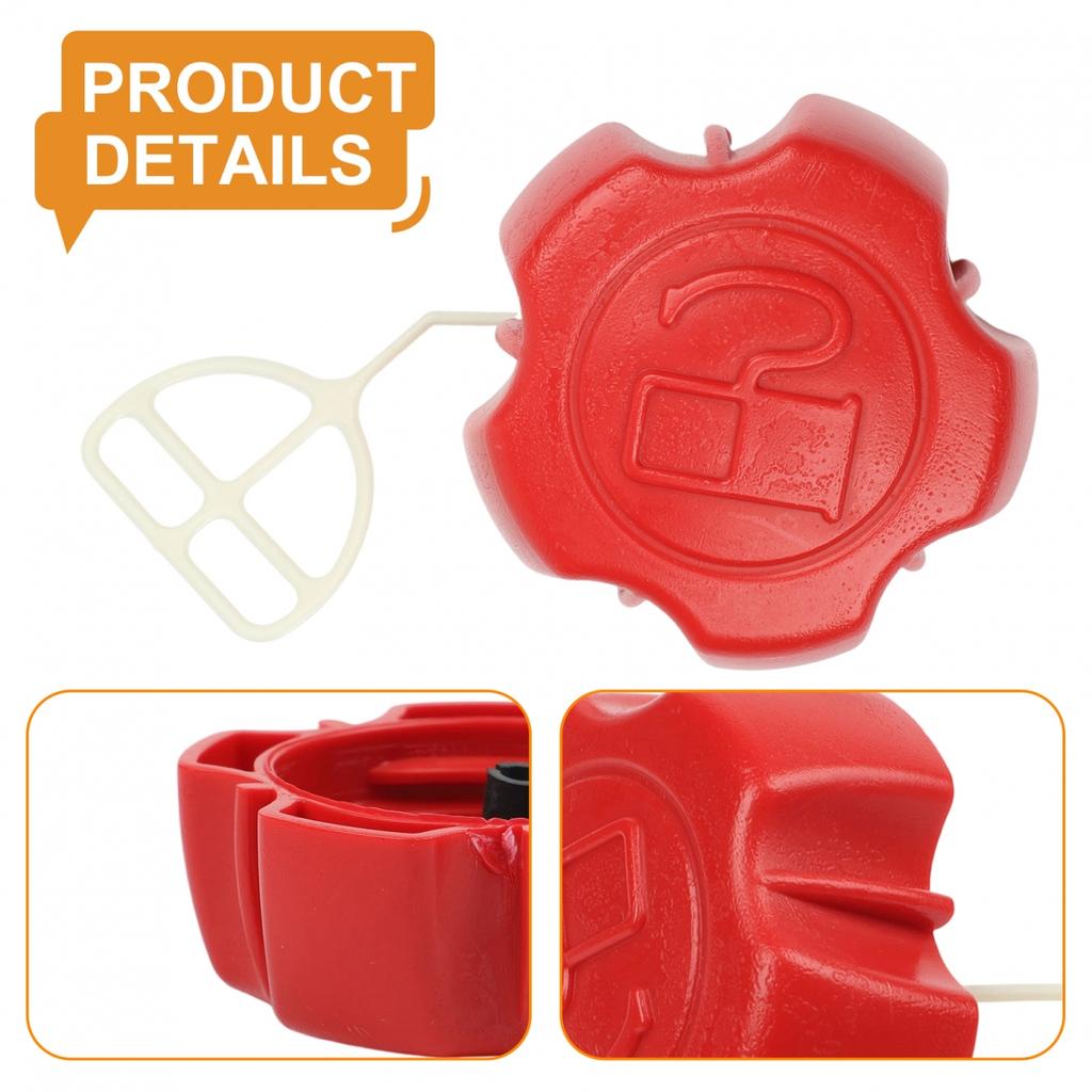 1Pcs Fuel Cap Protector Cover Accessories High Quality Red