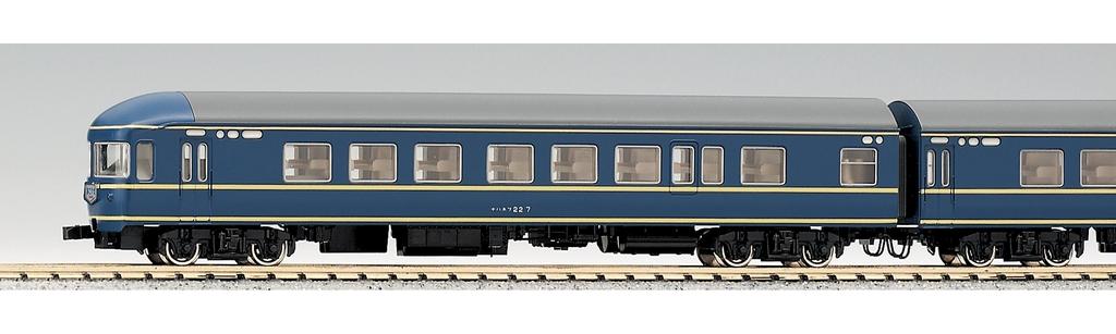 KATO N Gauge 20 Series Basic Set Railway Model Passenger Cars 7-Car 10-366