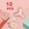 10 STKS Transparante Anti-Botsingshoek PVC Pad Kinderveiligheid Hoekbeschermer Baby Botsingsbestendige Beschermer Tafelhoek