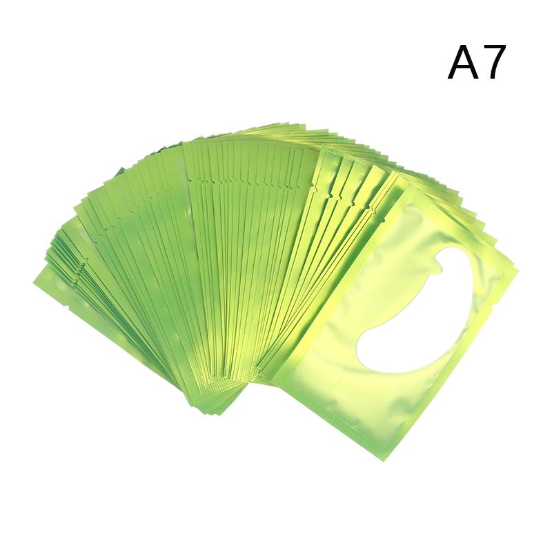 50 Pairs Eyelash Extension Eye Patch Mat Gel Sanitary Eye Lash Patch Supplies
