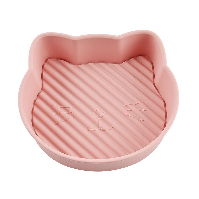 Cartoon Food-Grade Silicone Mat for Air Fryer Baking Tray Cake Mold Oven Baking Mat Animal Baking Mold