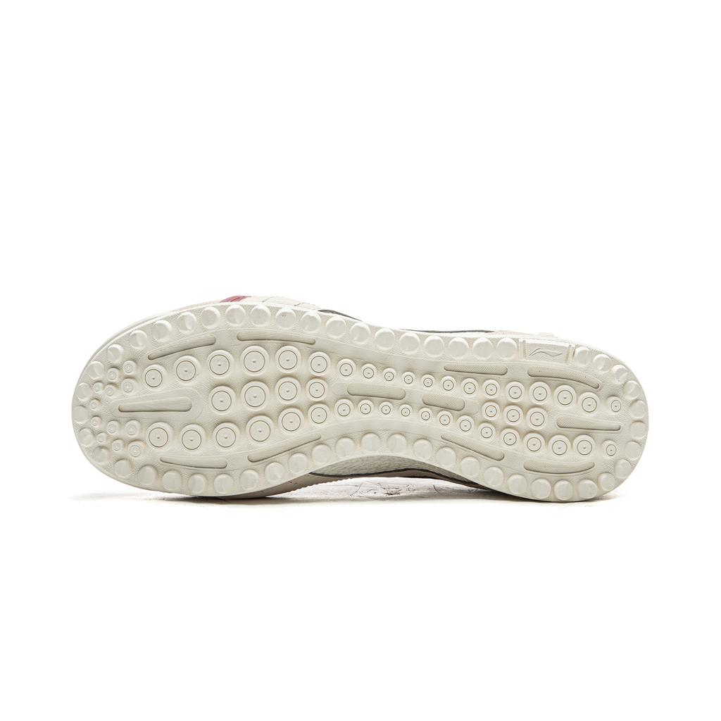 Li Ning Film Slip Resistant, Abrasion Resistant, Lightweight Low top Casual Shoes Women's White Gray AGLW042-4