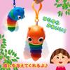 Tasche Süßes Fidget Toy von [LamPlanning] "Wackelnde Raupe" Schlüsselanhänger, Anhänger, Maskottchen, Regenbogen, Bunt, Klappernd, (Satz 3)